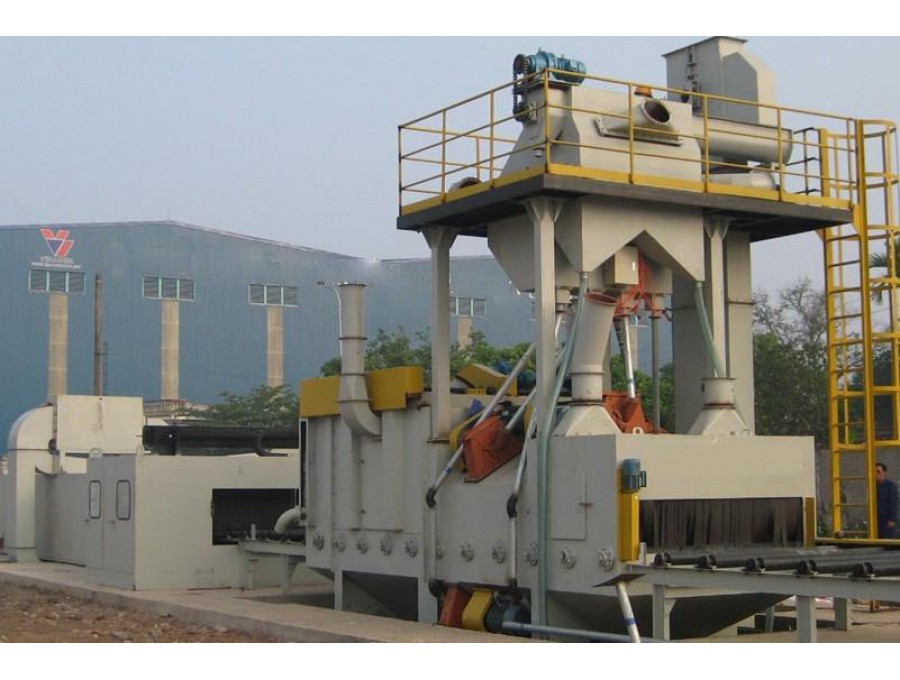 Steel Section Shot Blasting Machine